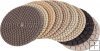 4" Dry Diamond Polishing Pads Set of 8 PCS